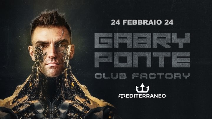 Cover for event: GABRY PONTE x MEDITERRANEO