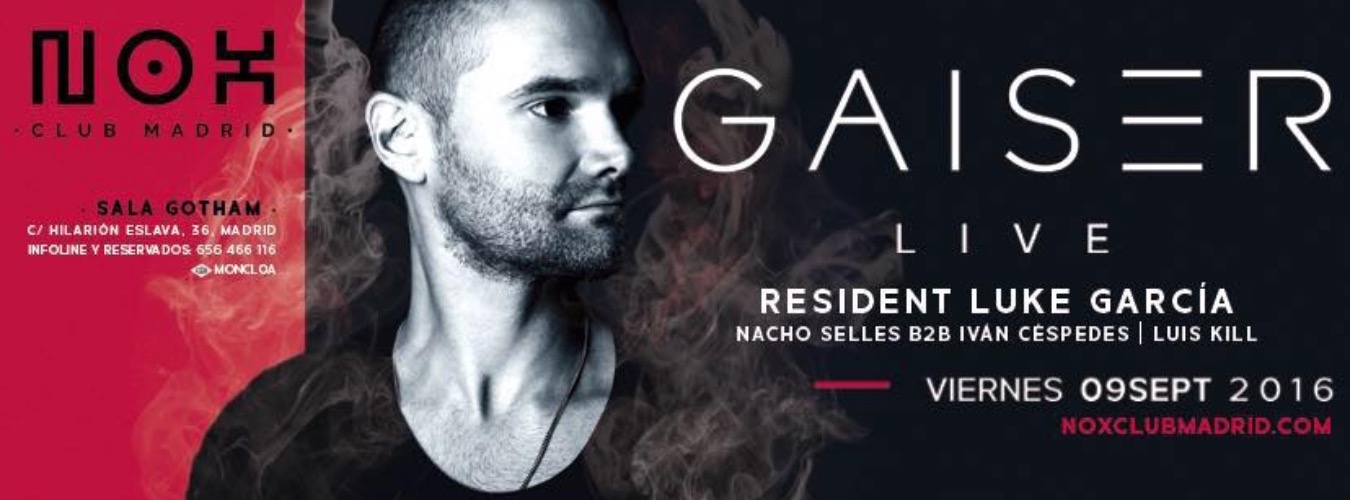 Gaiser Live || Nox Club image