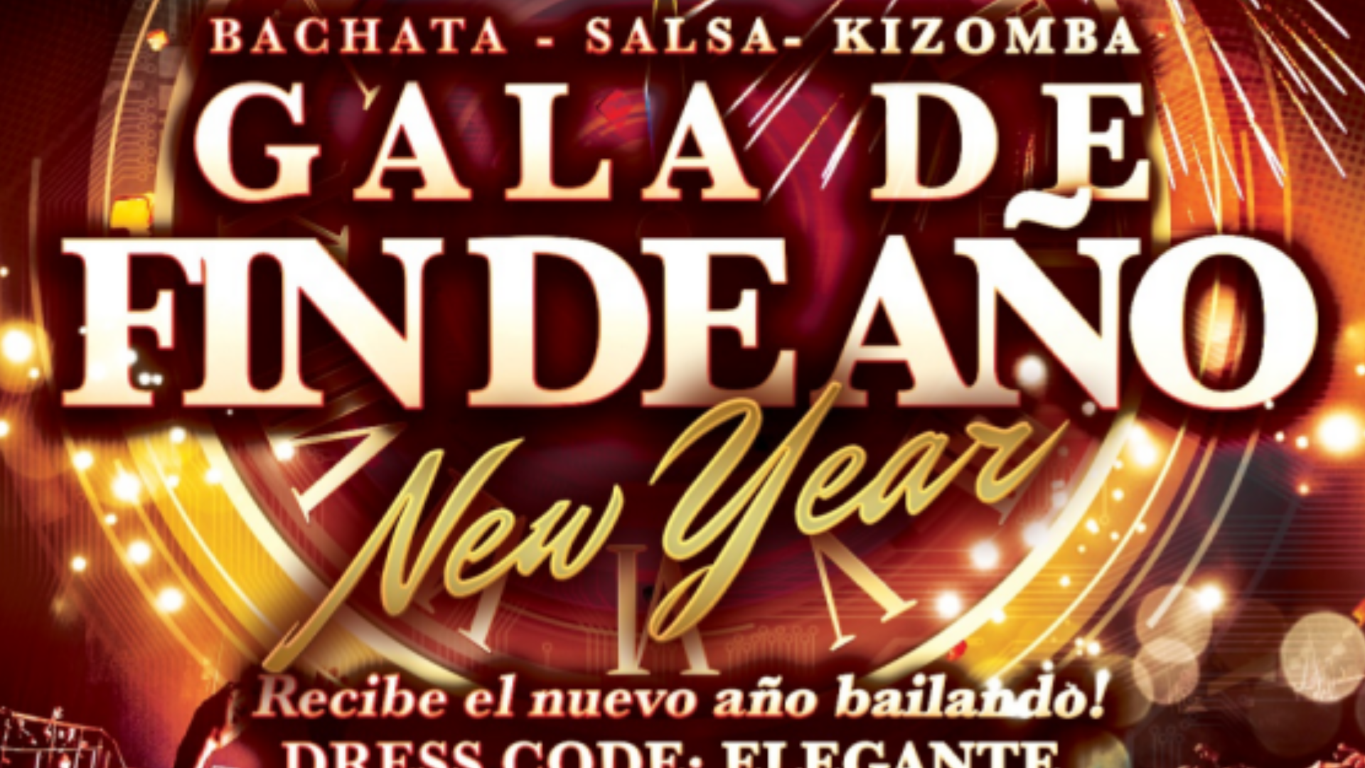 Gala Fin de Año Barcelona 2019-2020 - Bachata, Salsa y Kizomba