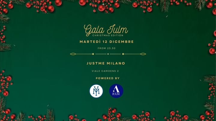 Cover for event: Gala Iulm
