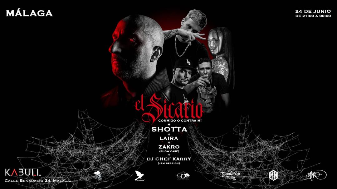 GAMBERRA PARTY PRESENTA EL SICARIO - Conmigo o Contra Mi event cover