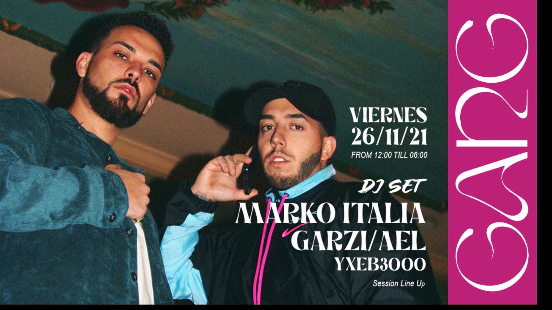 GANG CLUB 26/11/2021 image