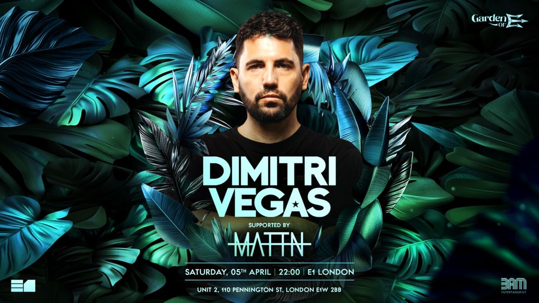 Garden Of E: Dimitri Vegas event cover