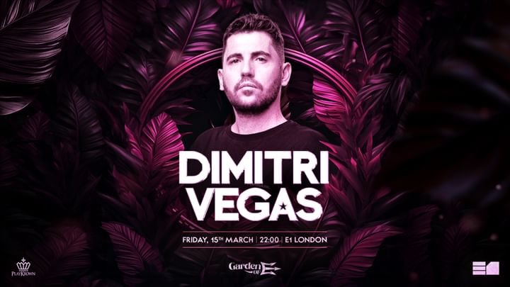 Cover for event: Garden of E presents: Dimitri Vegas