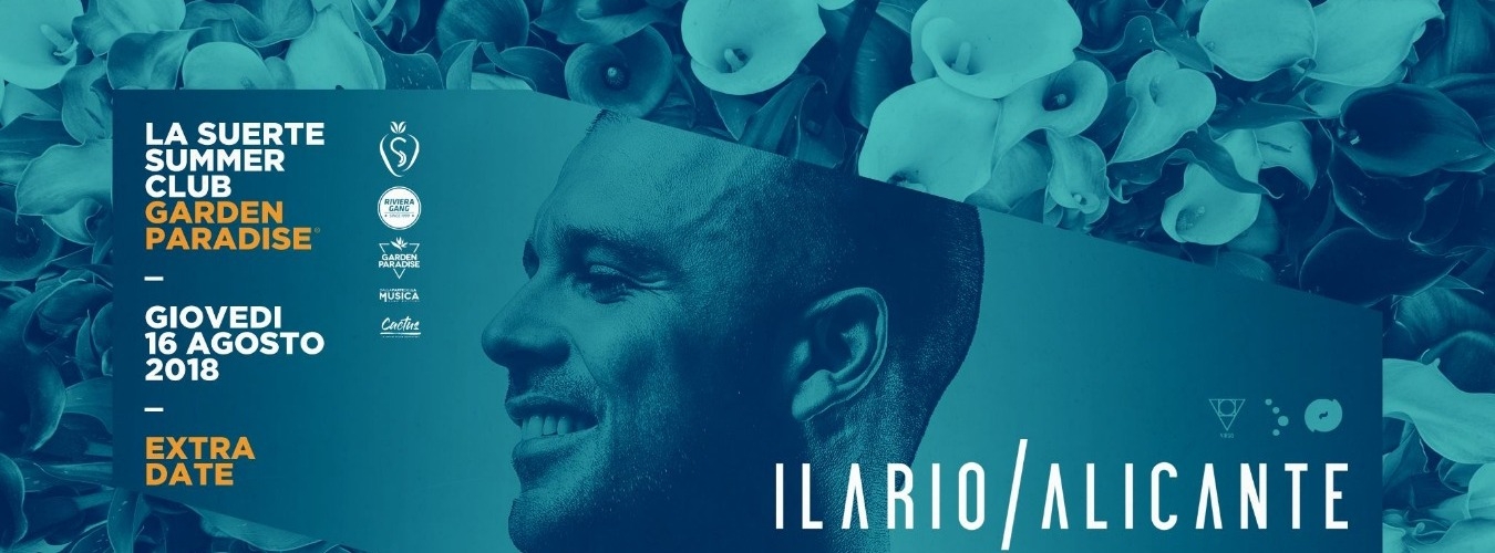 Garden Paradise Extra date w/ ILARIO ALICANTE image