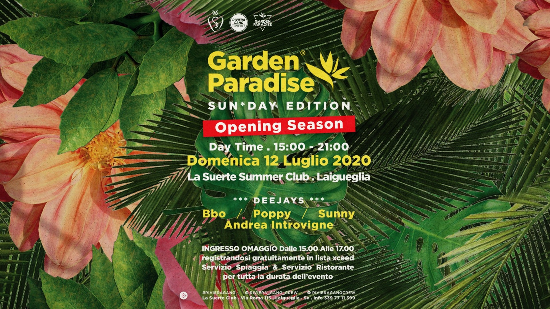 Garden Paradise - Sun*Day Edition - Daytime Opening Season image