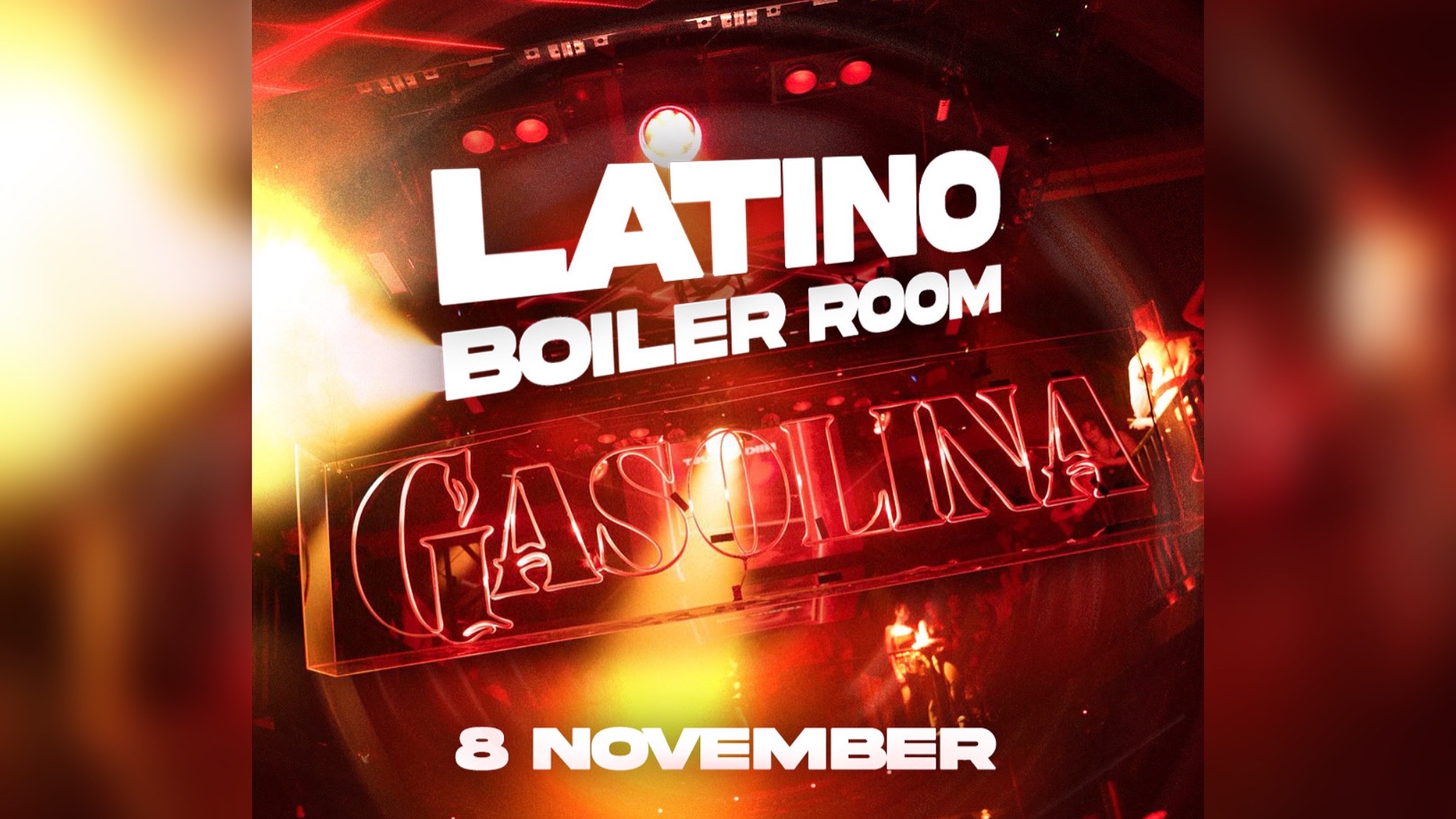GASOLINA • BOILER ROOM LATINO • REGGAETON PARTY  image