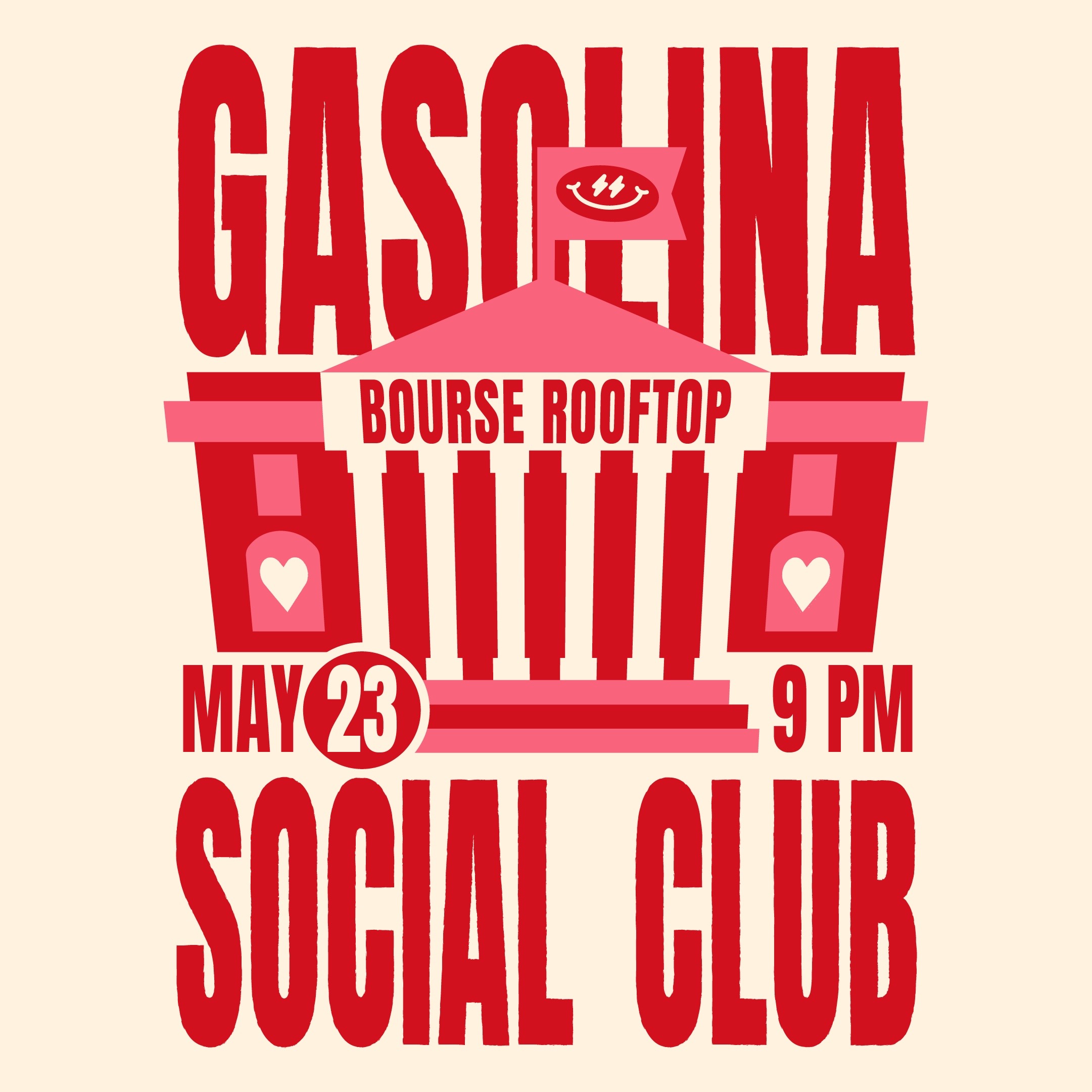 GASOLINA SOCIAL CLUB X BOURSE ROOFTOP • REGGAETON PARTY image