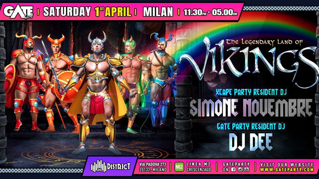 Copertina evento Gate Party: VIKINGS