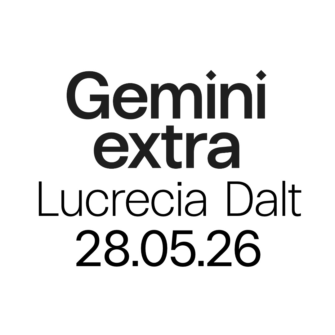 Gemini Extra | Lucrecia Dalt image