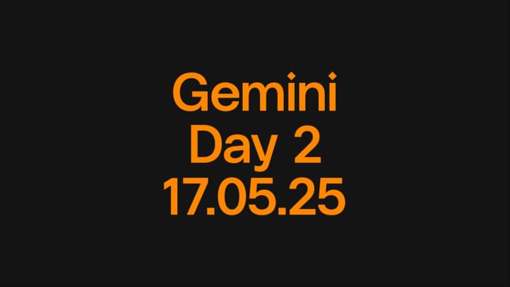 Cover for event: Gemini Festival 2025 | Day02