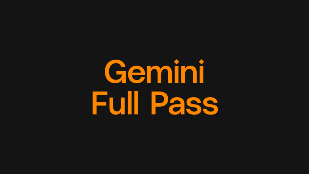 Gemini Festival 2025 | Full Pass