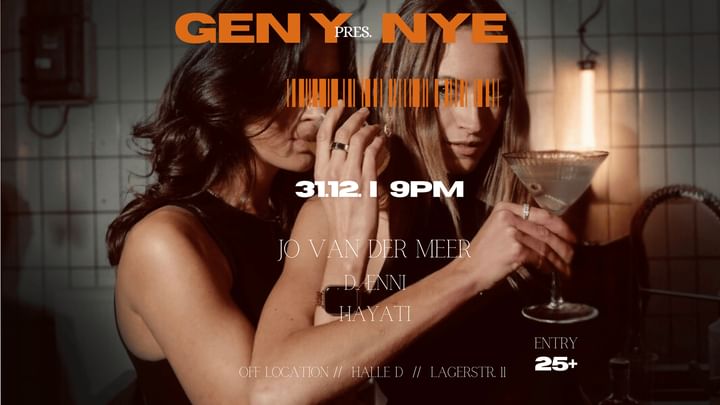 Cover for event: GEN Y pres. NEW YEARS EVE