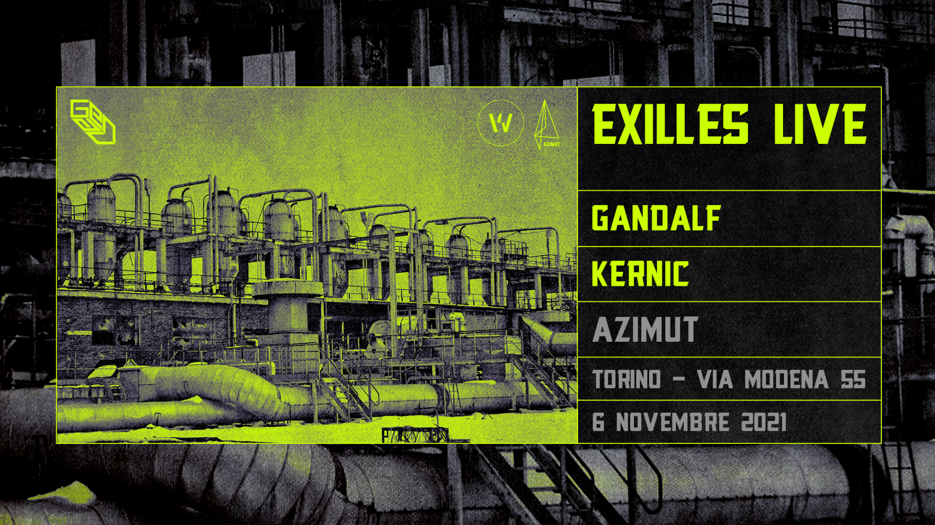 GENAU: Exilles Live, Kernic, Gandalf at Azimut image