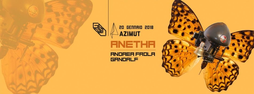 Cartell de l'esdeveniment GENAU pres. ANETHA (Blocaus - RYC / FR) at Azimut
