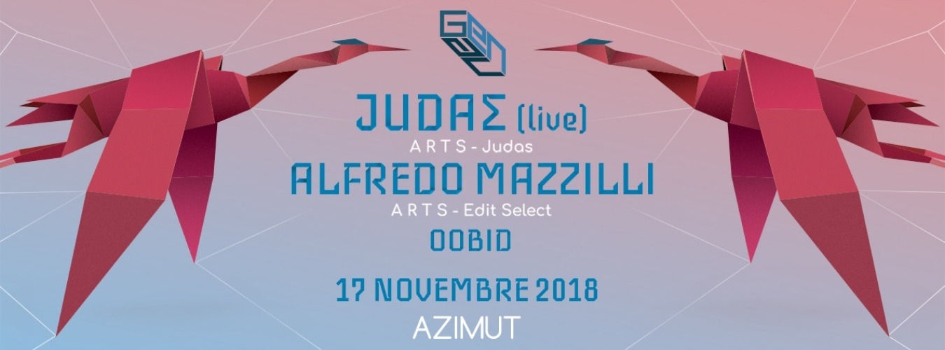 GENAU pres. JUDAΣ Live + ALFREDO MAZZILLI (A.R.T.S.) at Azimut image