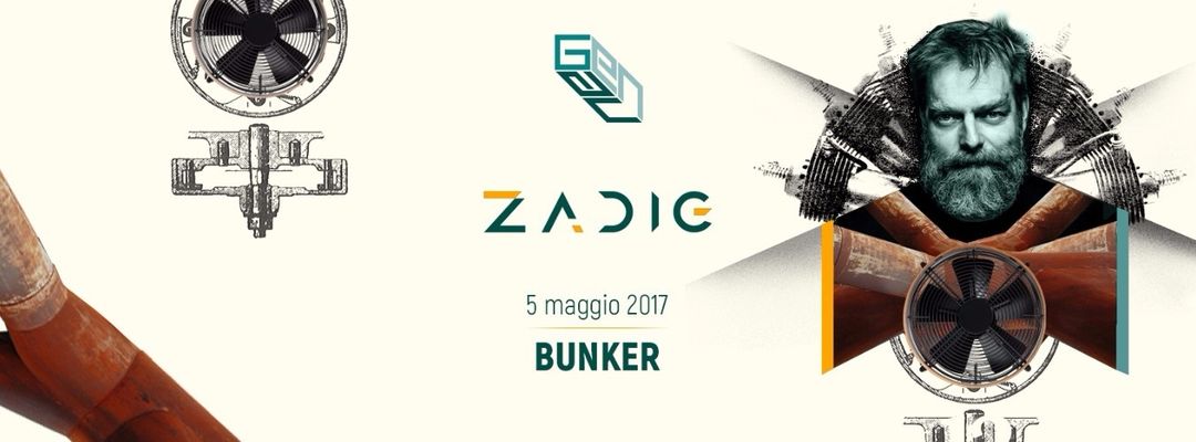 Copertina evento GENAU pres. ZADIG (Construct Re-Form - Tresor / FR)
