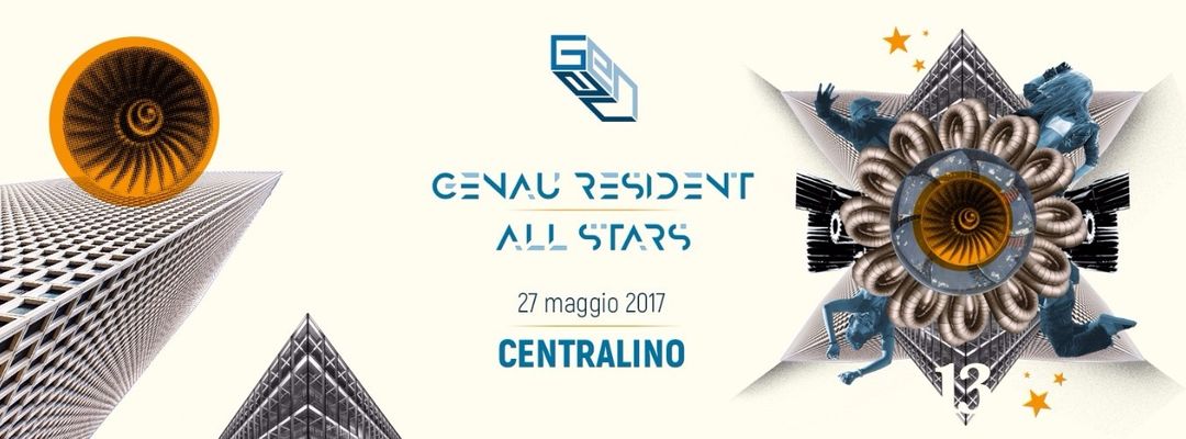 Cartel del evento GENAU Resident All Stars at Centralino