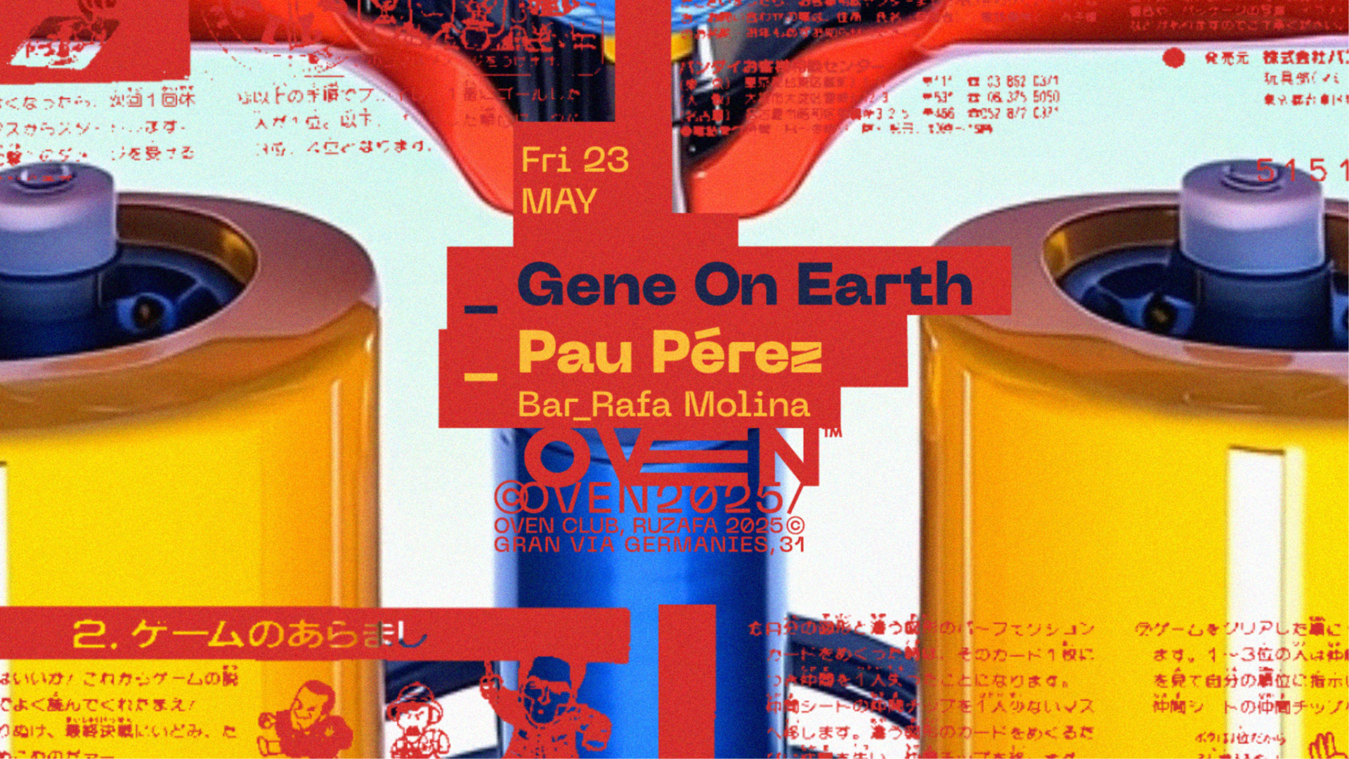 Gene on Earth + Pau Perez / Bar: Rafa Molina image