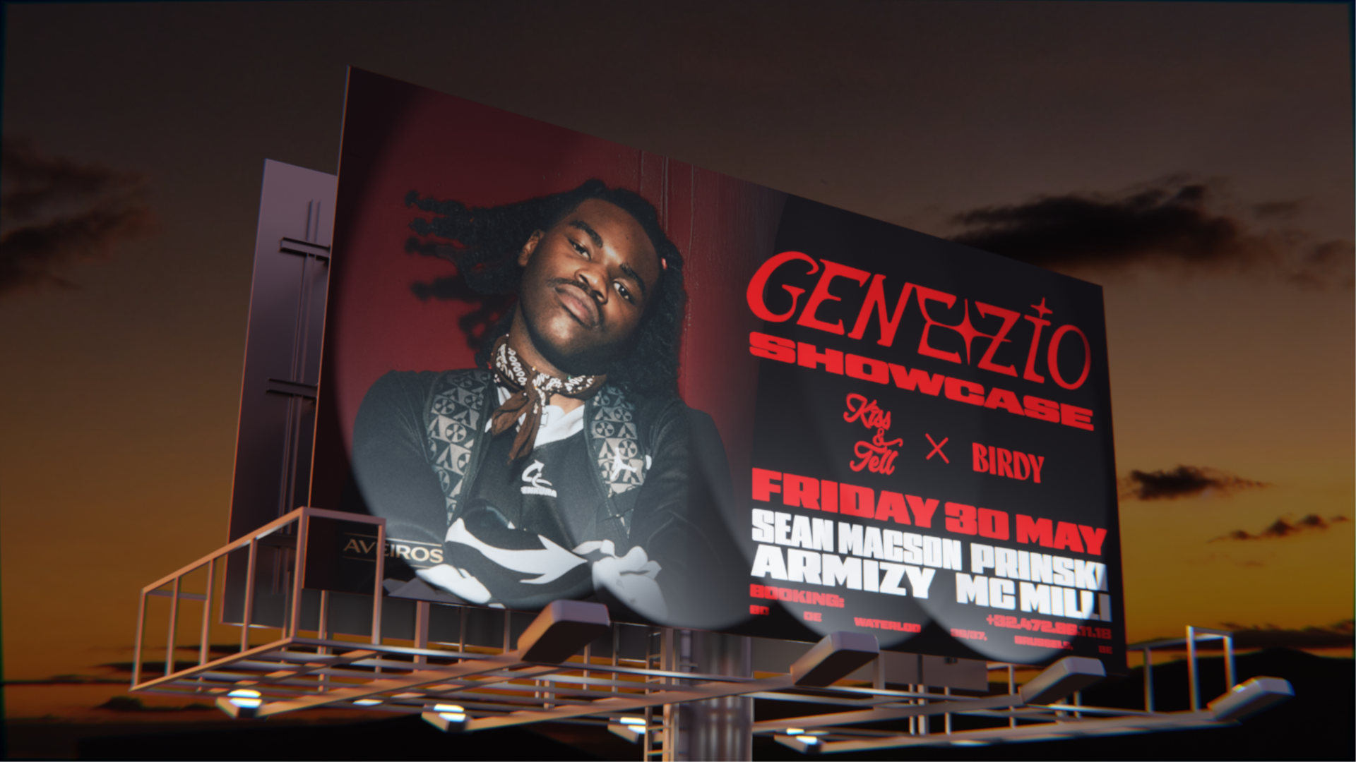 GENEZIO SHOWCASE x BIRDY x KISS & TELL x FRIDAY 30 MAY image
