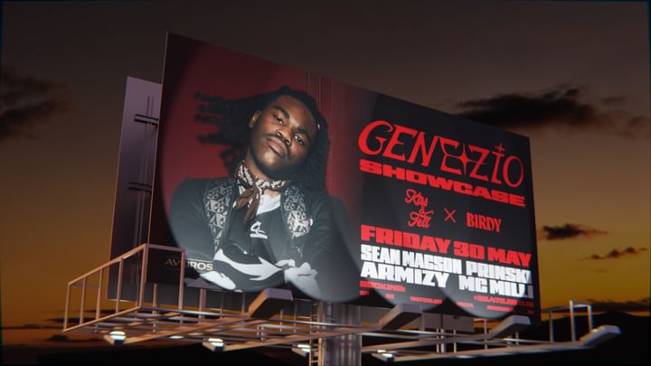 Cover for event: GENEZIO SHOWCASE x BIRDY x KISS & TELL x FRIDAY 30 MAY
