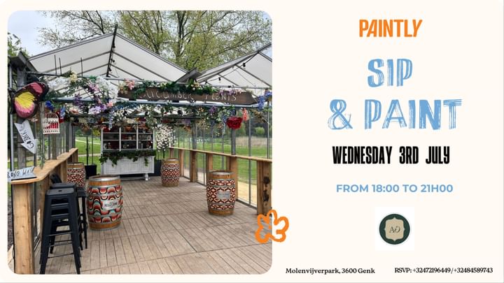 Cover for event: Genk - Sip & Paint 
