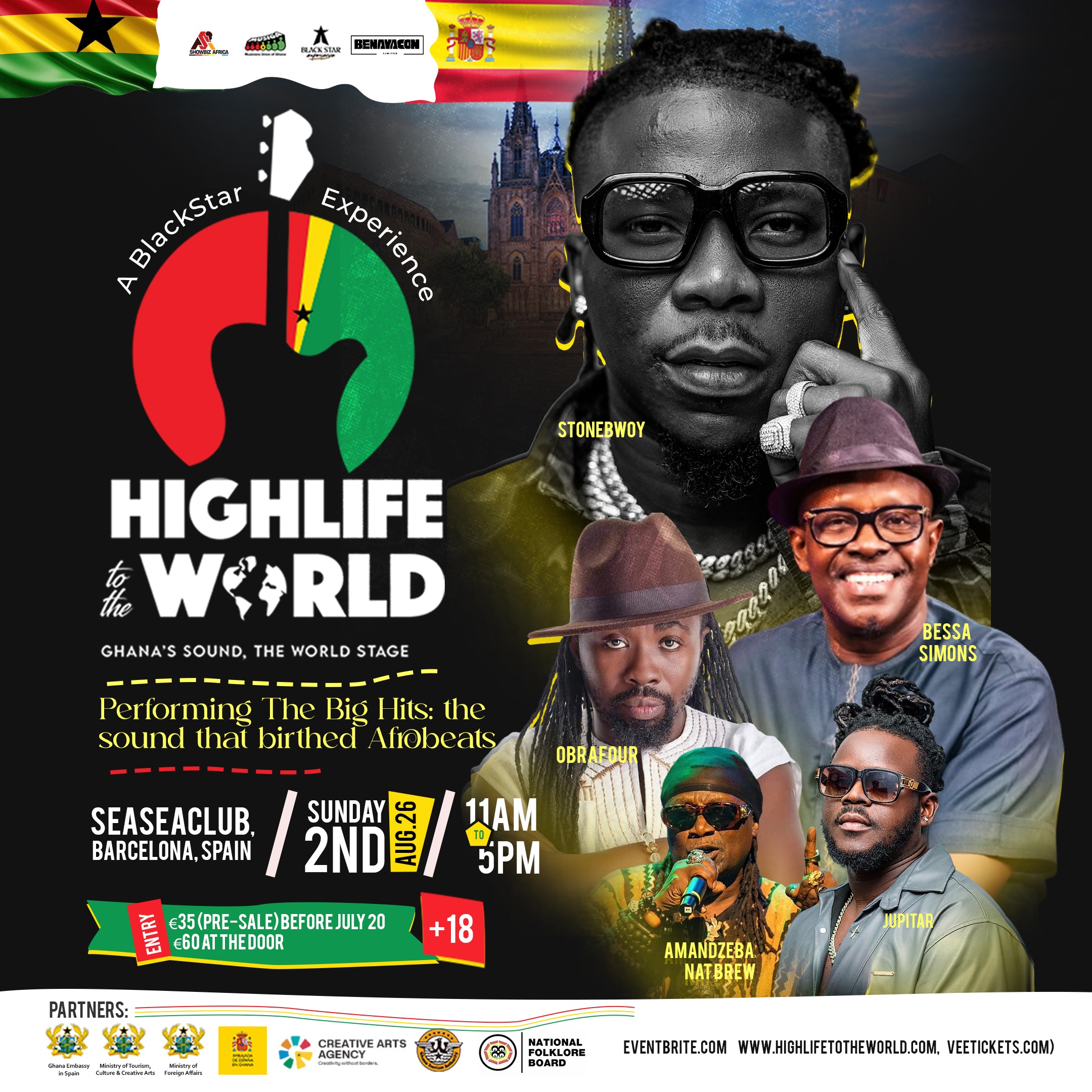 GHANA - Highlife to the World Barcelona 2026 image