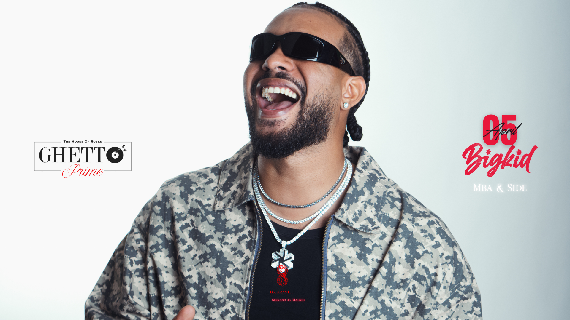 Offizielles Cover des Events GHETTO SUNDAYS | w/ BIGKID