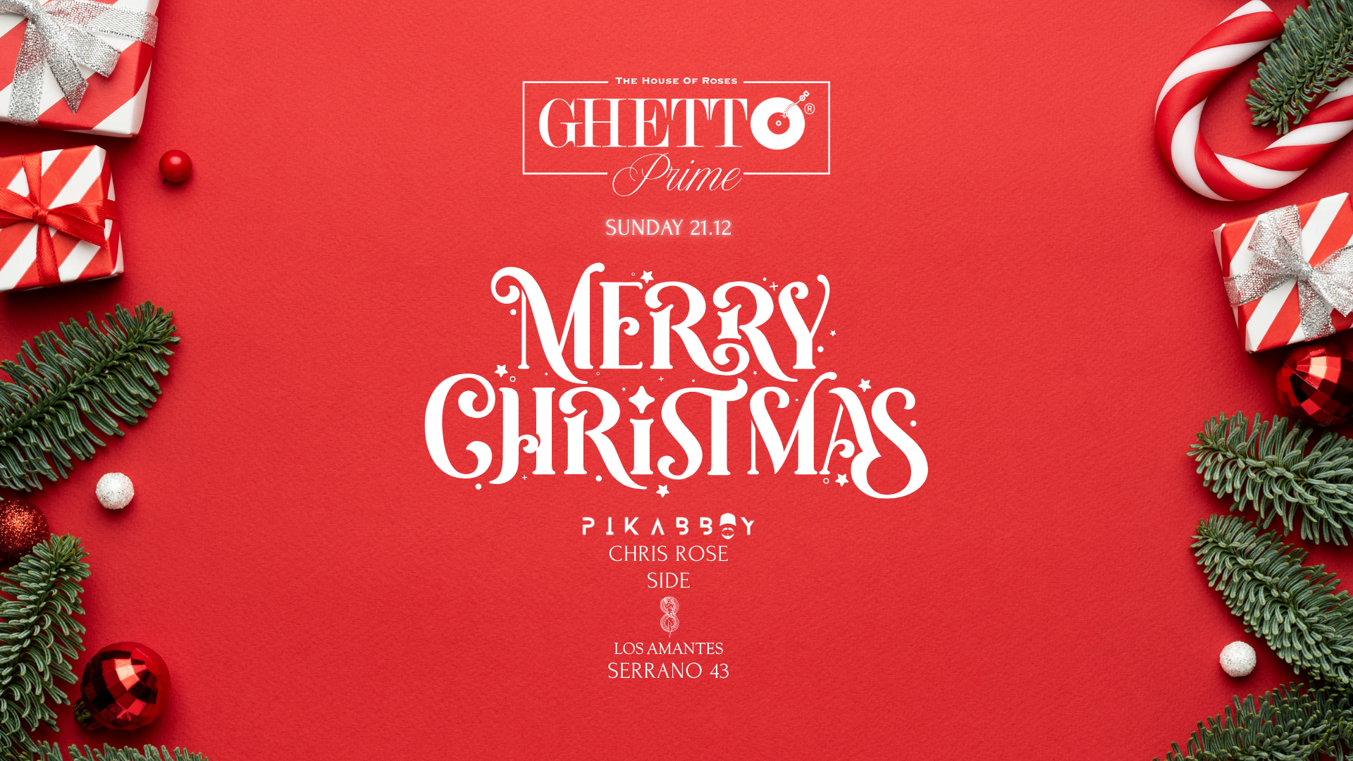 GHETTO X-MAS | w/ PIKABBOY image