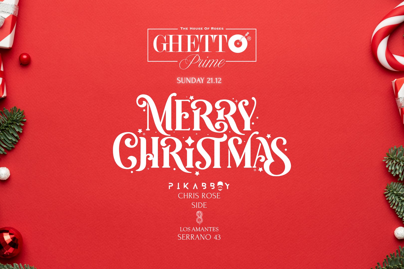 GHETTO X-MAS | w/ PIKABBOY image