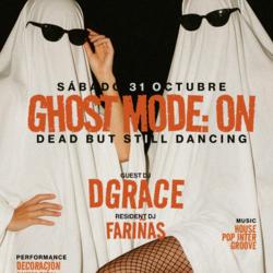 Cartel de GHOST MODE: ON Halloween 2026 — Dead But Still Dancing