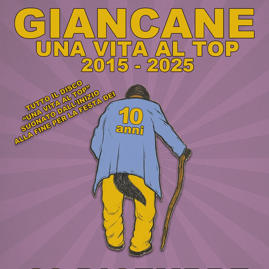 GIANCANE - UNA VITA AL TOP 2015-2025 image