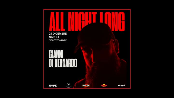 Cover for event: GIANNI DI BERNARDO (ALL NIGHT LONG)