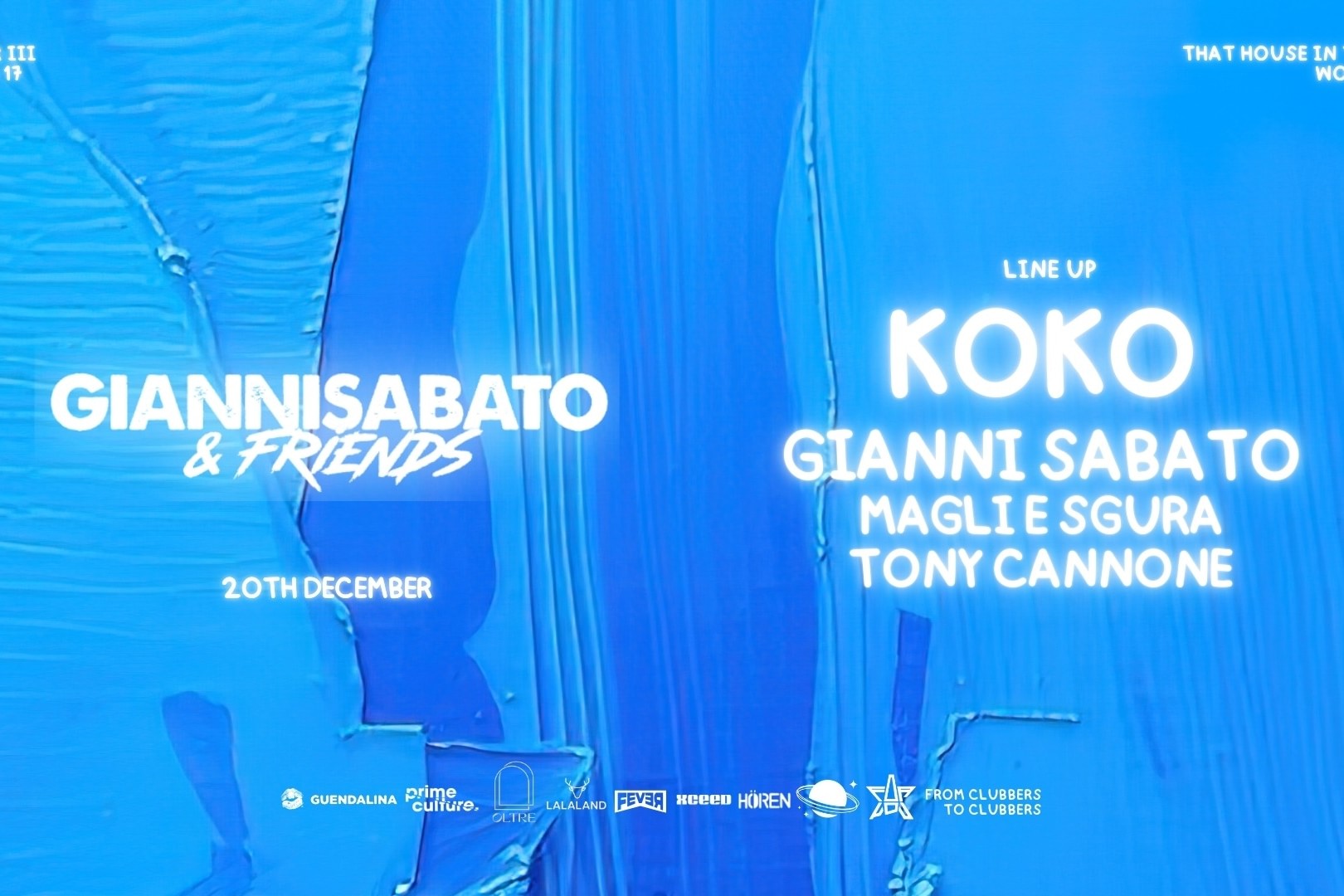 Gianni Sabato & Friends W/ KOKO image