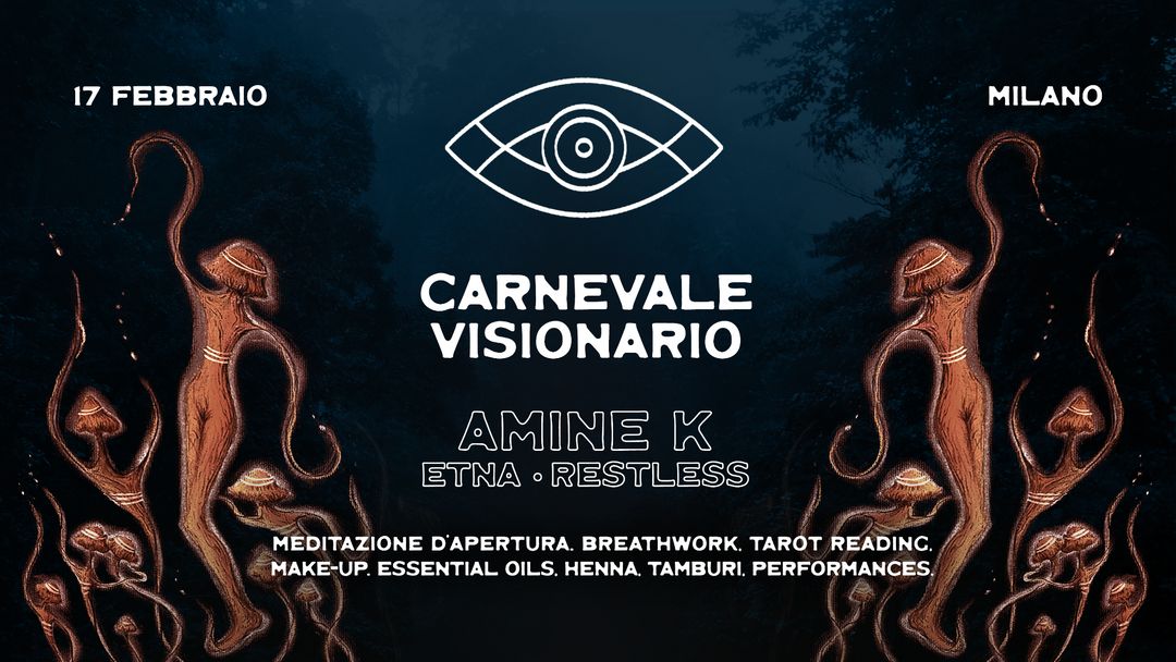 Cartell de l'esdeveniment Giardino Dei Visionari - Carnevale Visionario