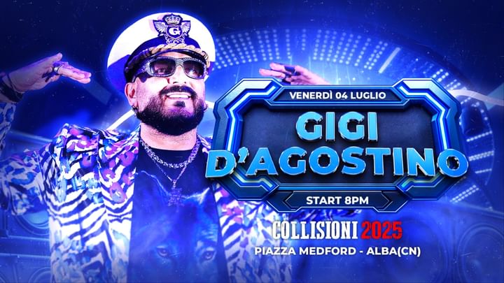 Cover for event: Gigi D'Agostino in Concerto | 04.07 @Collisioni Festival