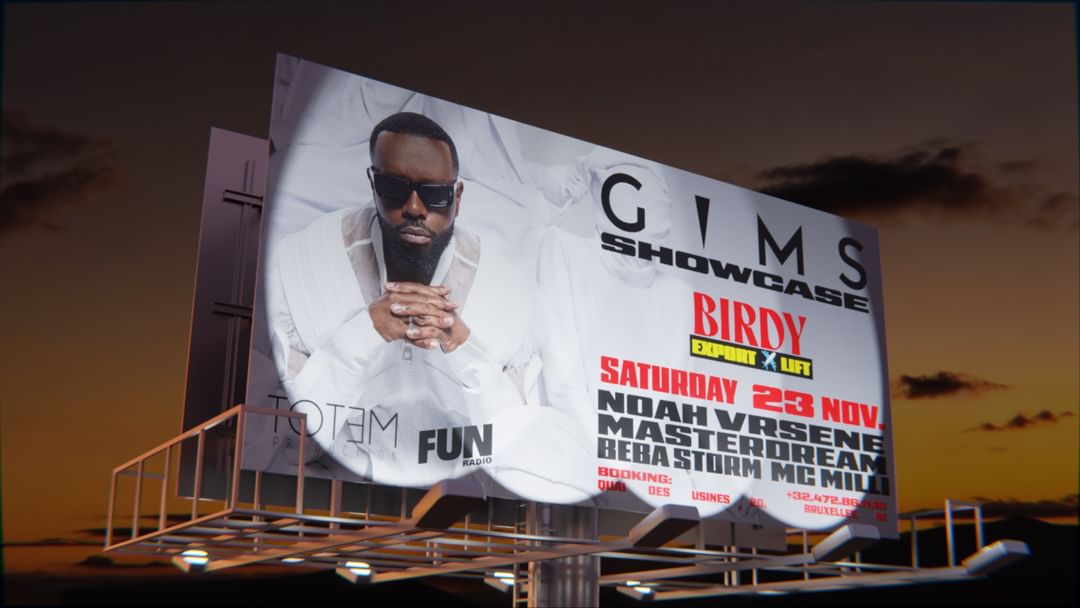 Capa do evento GIMS SHOWCASE • 23 NOVEMBER • BIRDY EXPORT