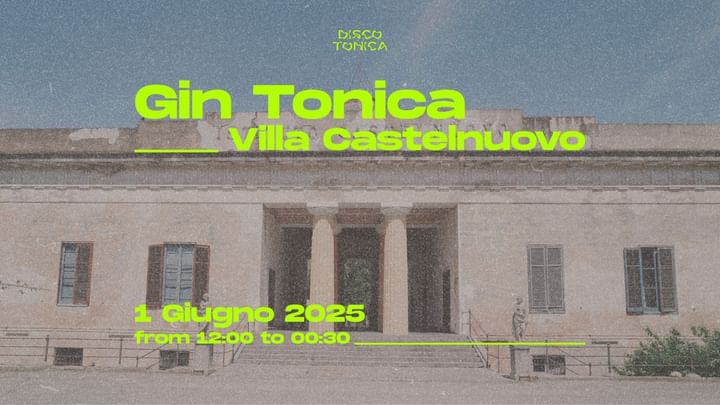 Cover for event: GIN TONICA 