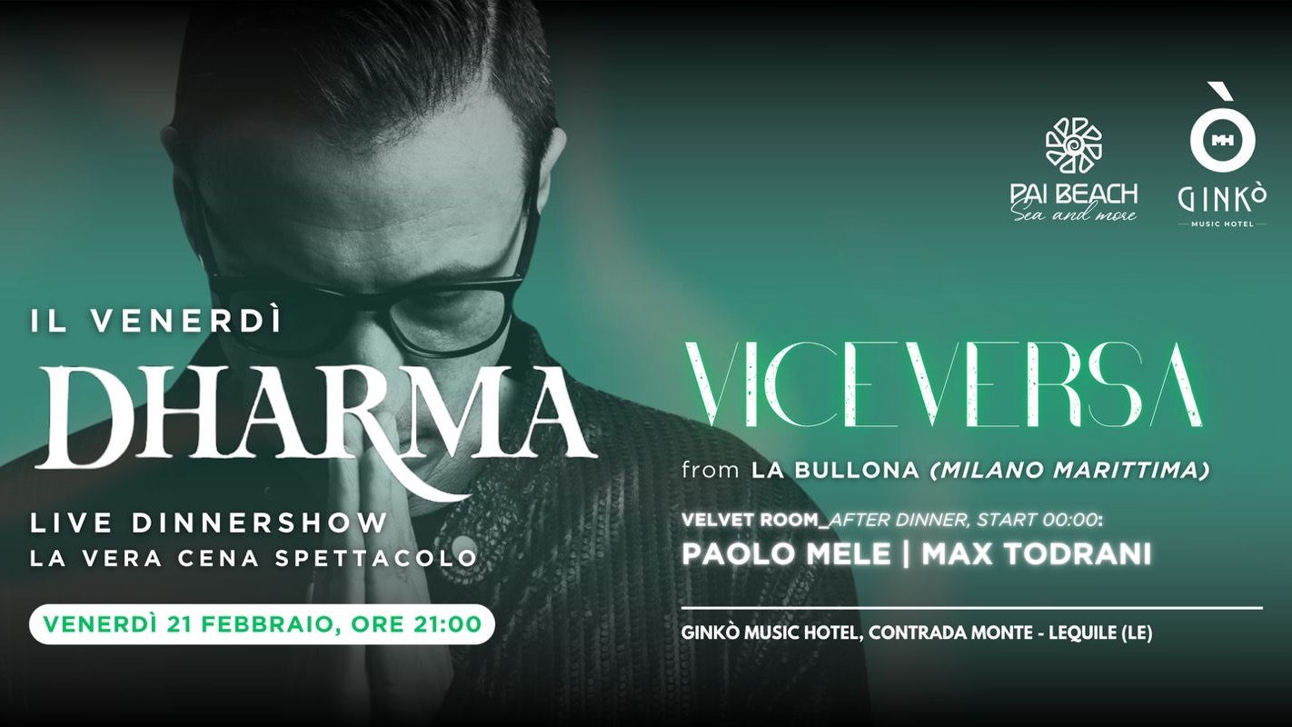  Ginkò il Venerdì Dharma After Dinner Show  image