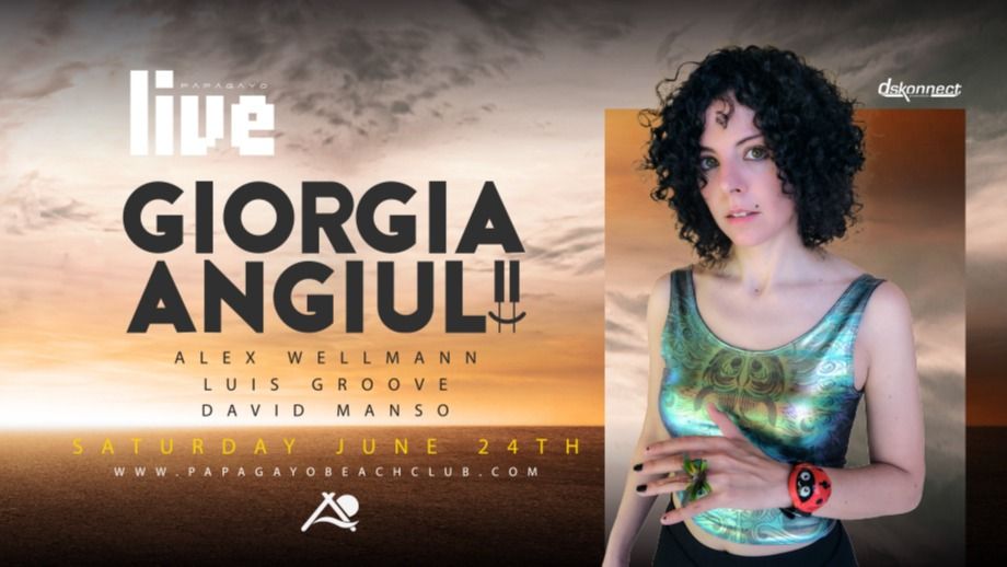 Cartell de l'esdeveniment Giorgia Angiuli (LIVE)