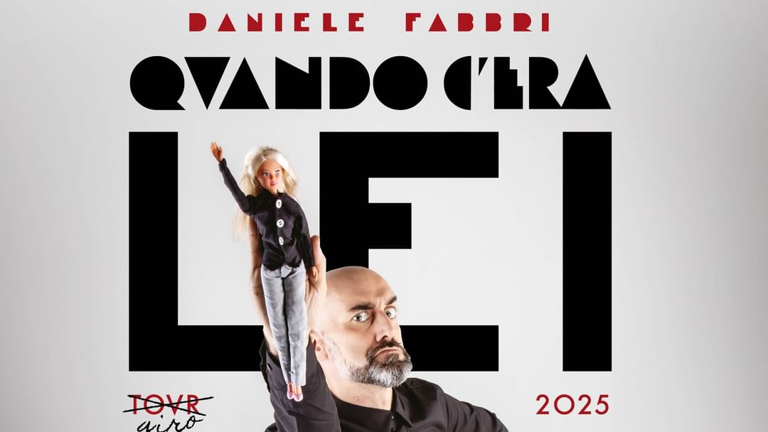 Cartell de l'esdeveniment GIOVEDÌ 8 MAGGIO - DANIELE FABBRI con QUANDO C'ERA LEI - STAND UP COMEDY al MAGMA