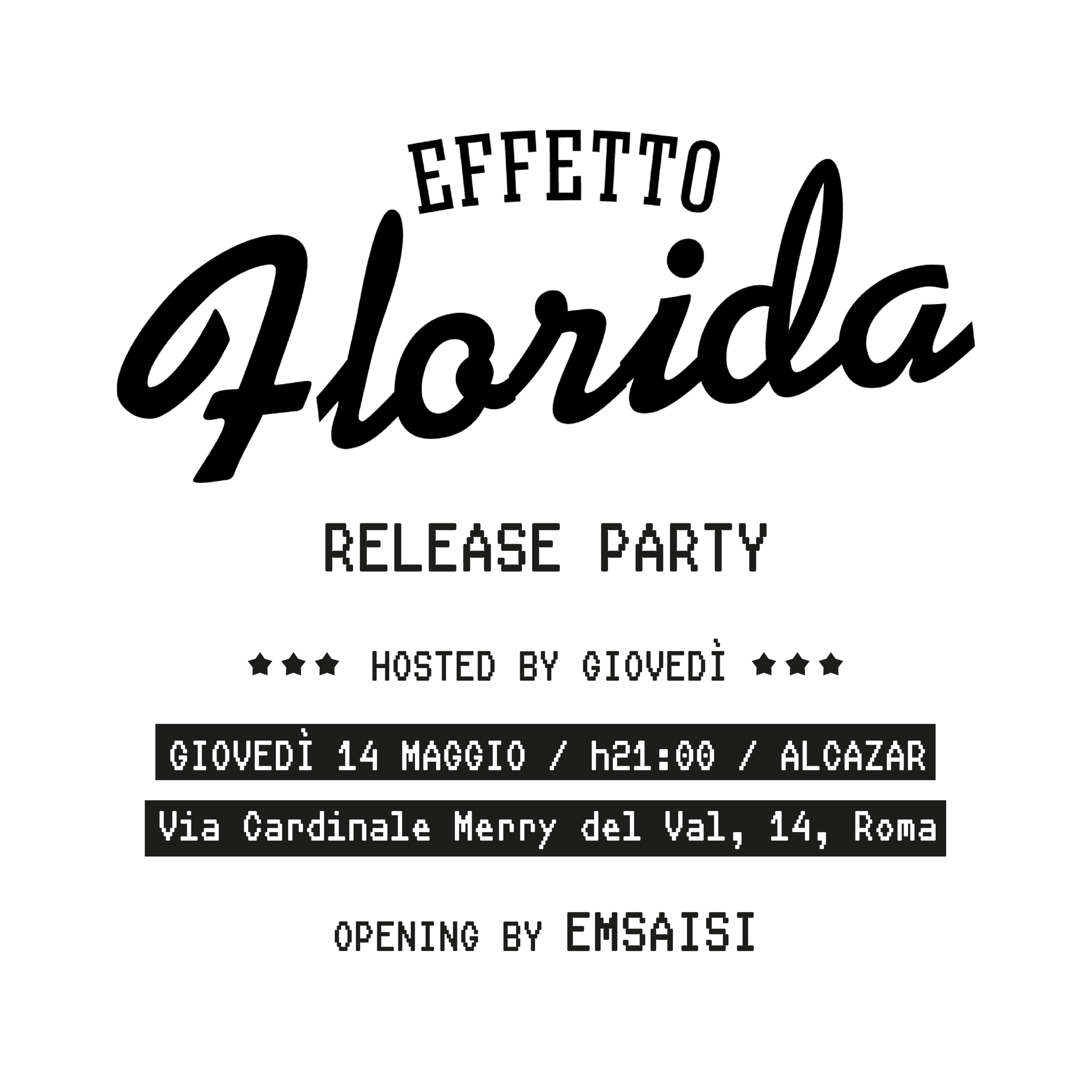 Giovedì presentano "Effetto Florida" - Alcazar Live Trastevere image