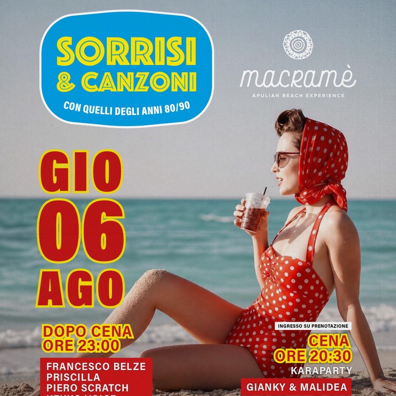 Giovedì Sorrisi e Canzoni @ Macramé