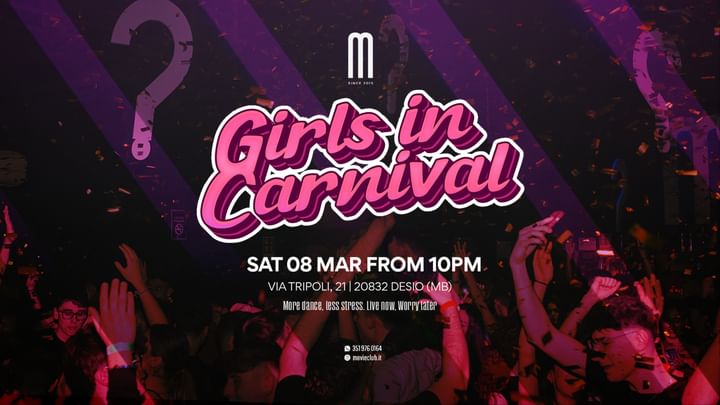 Cover for event: GIRLS IN CARNIVAL