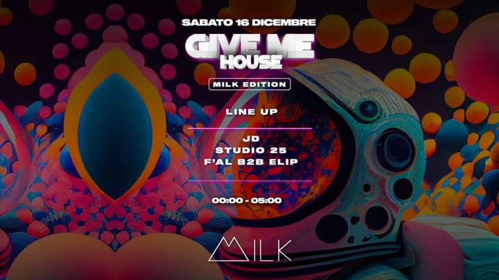 Cover for event: GIVE ME HOUSE - 16.12.23