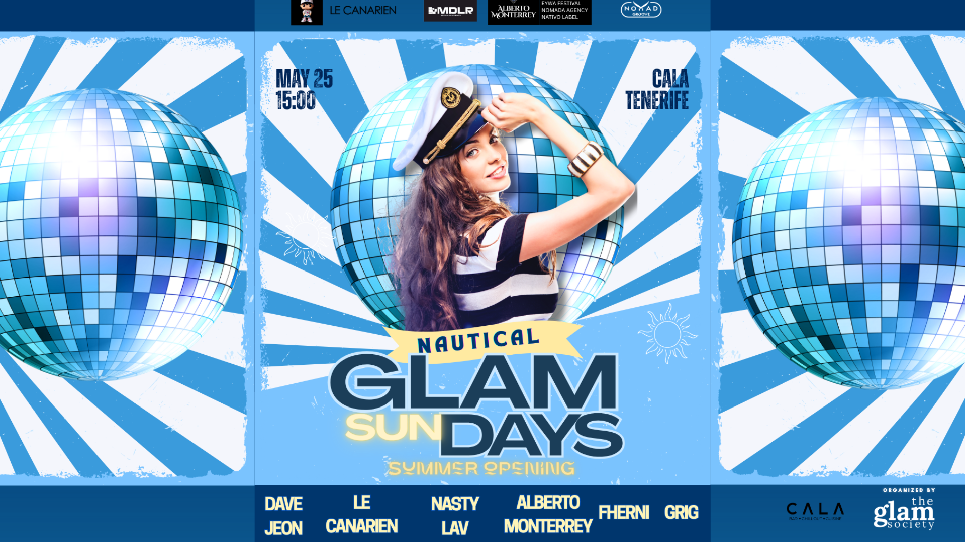GLAM (sun)DAYS – SUMMER OPENING @ CALA TENERIFE image