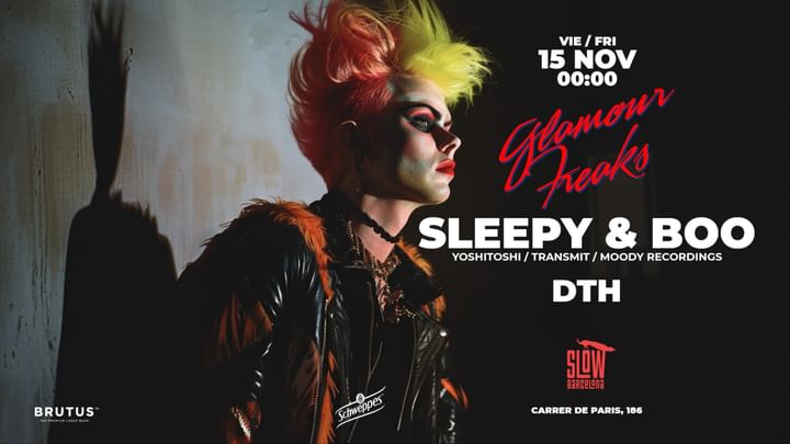 Cover for event: Glamour Freaks invites SLEEPY & BOO