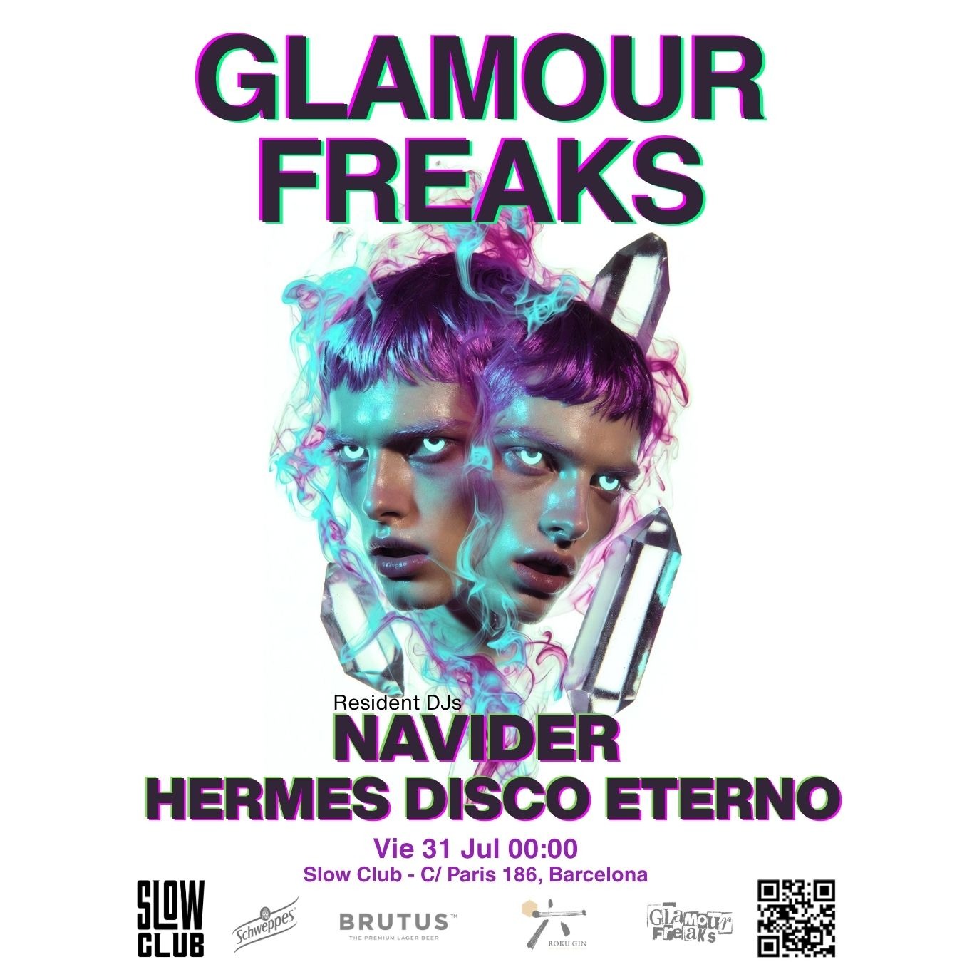 Glamour Freaks: Navider + Hermes Disco Eterno