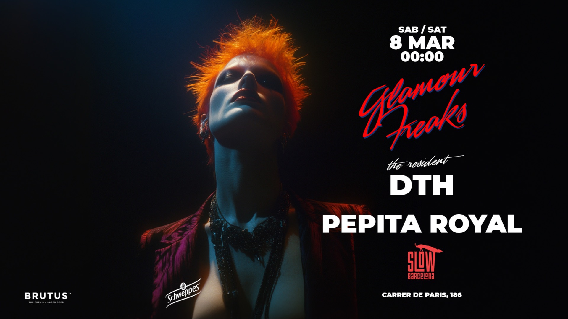 Glamour Freaks Night: Pepita Royal + D.T.H.