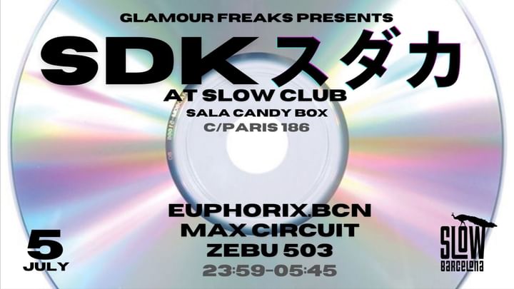 Cover for event: Glamour Freaks pres. SDK (Sala Candy Box)
